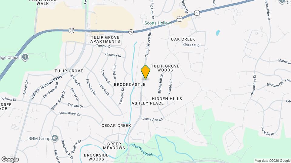 567 Tulip Grove Rd Mapa y Detalles de la Ubicación