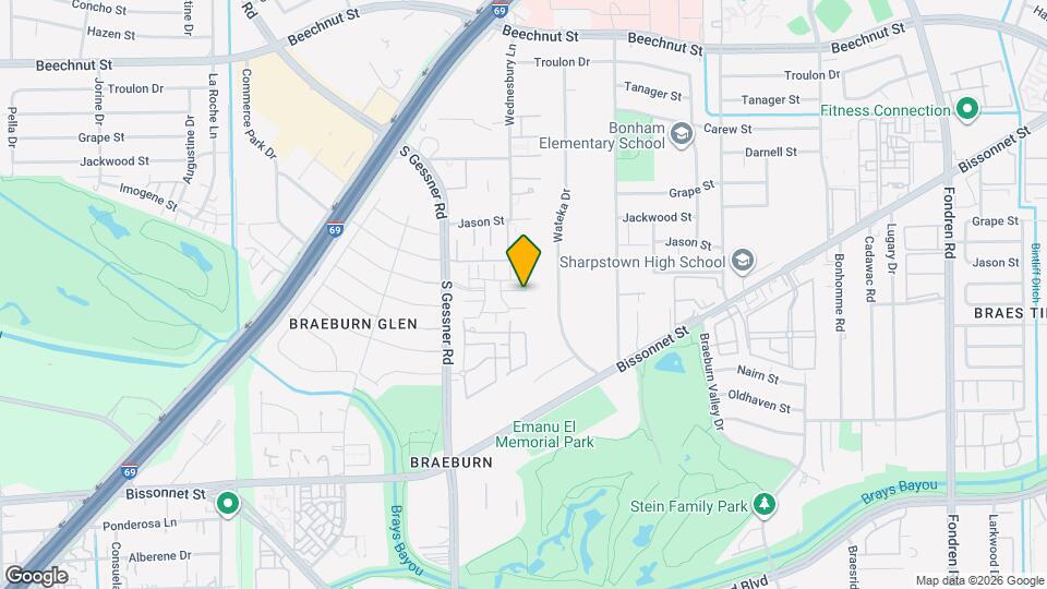 8321 Nairn St Map and Location Details