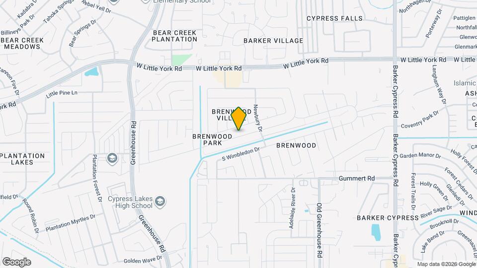 18802 Sandelford Dr Map and Location Details