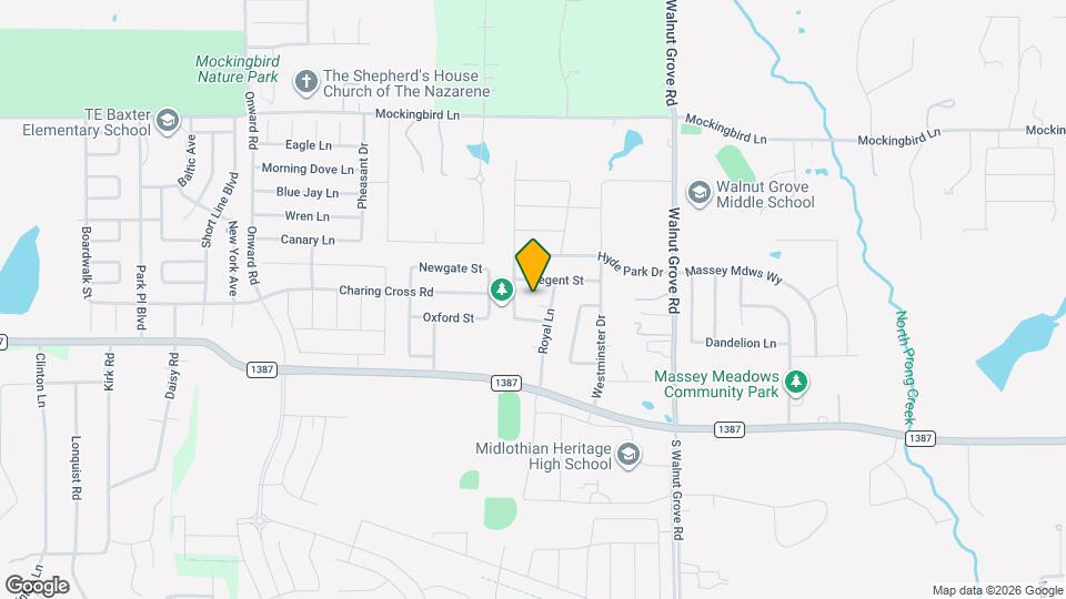 3601 Royal Ct Mapa y Detalles de la Ubicación