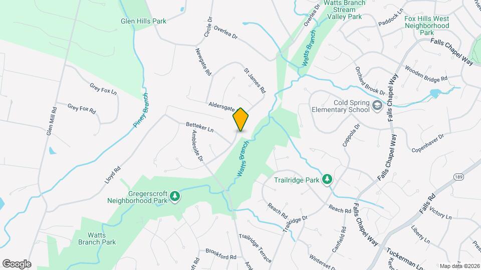 12309 St James Rd Map and Location Details