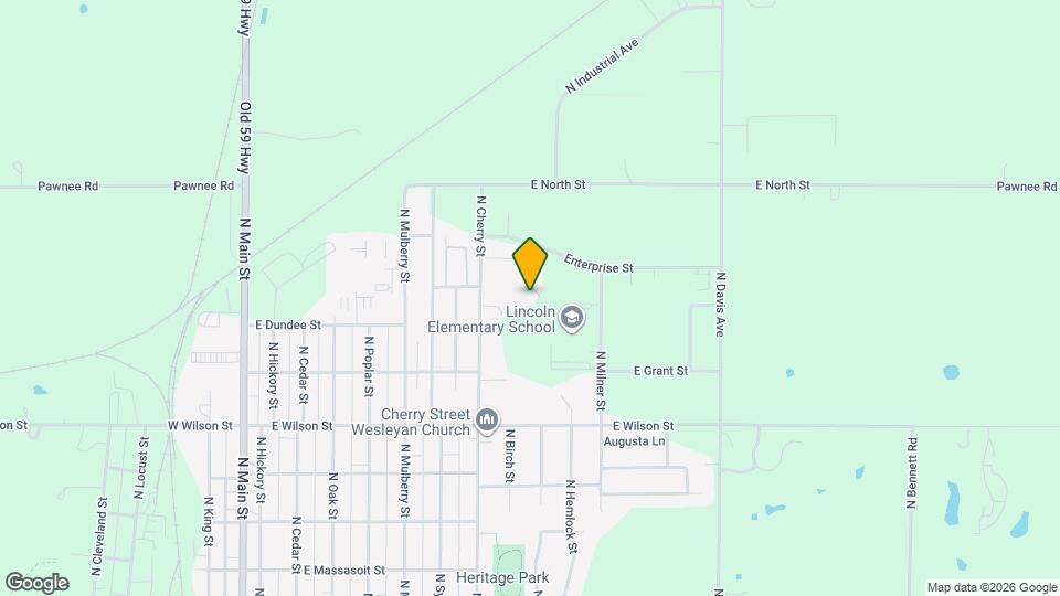 928 E Prairie View St Mapa y Detalles de la Ubicación