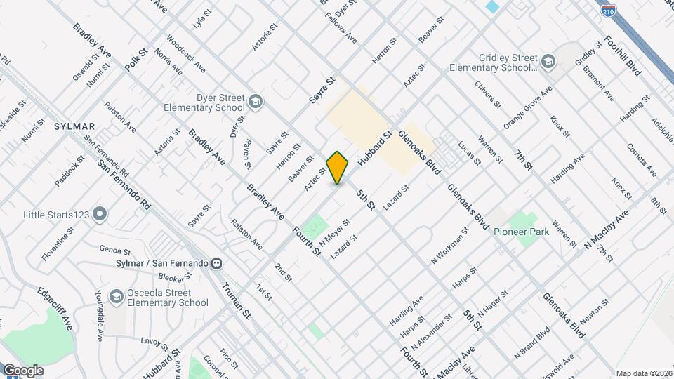 14215 Hubbard St Mapa y Detalles de la Ubicación