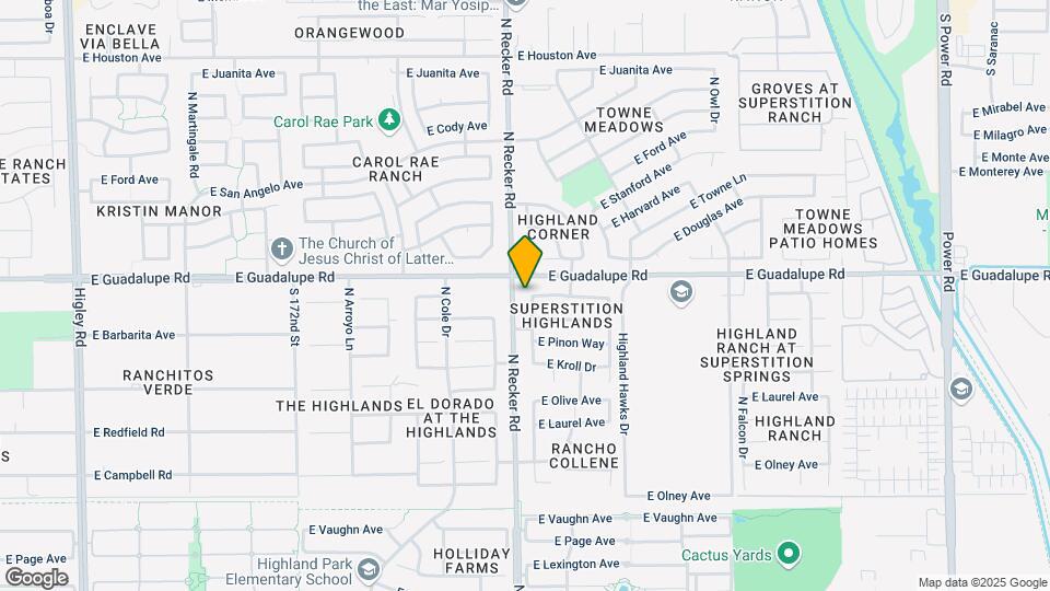 760 N Swallow Ln Mapa y Detalles de la Ubicación