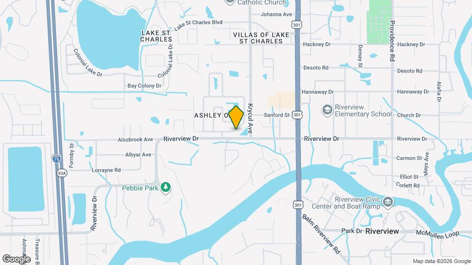 10414 Ashley Oaks Dr Map and Location Details