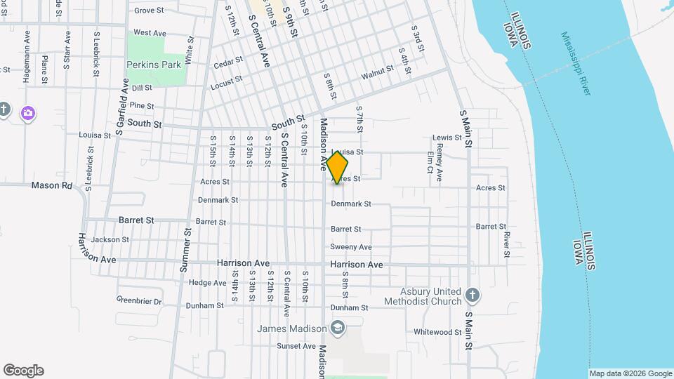 1513 S 8th St Mapa y Detalles de la Ubicación