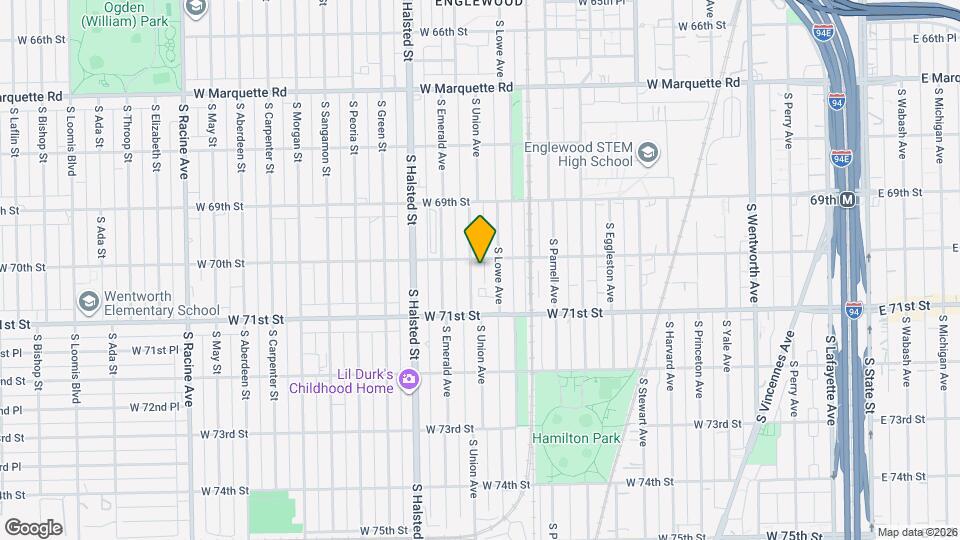 7009 S Union Ave Map and Location Details