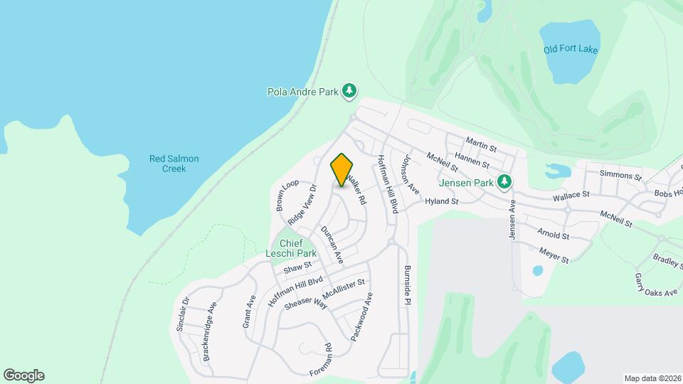 1832 Cadborough Ln Map and Location Details