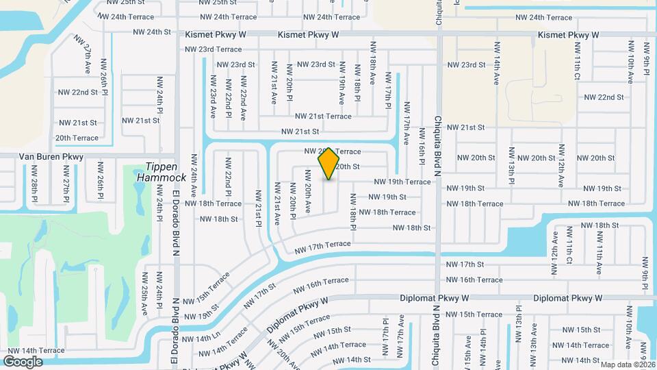 1839 NW 19th Pl Mapa y Detalles de la Ubicación