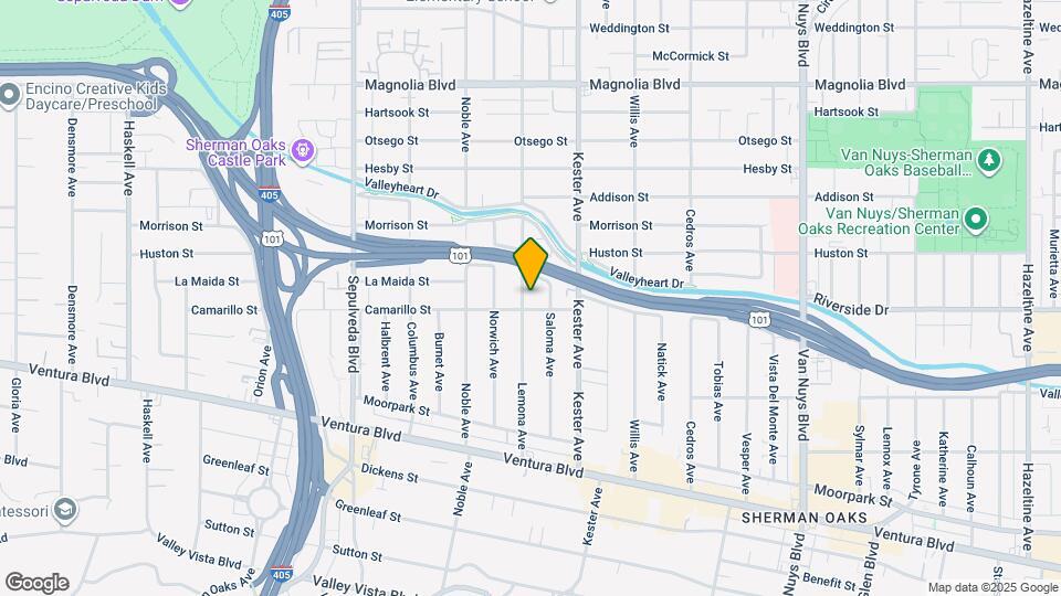 4814 Lemona Ave Mapa y Detalles de la Ubicación
