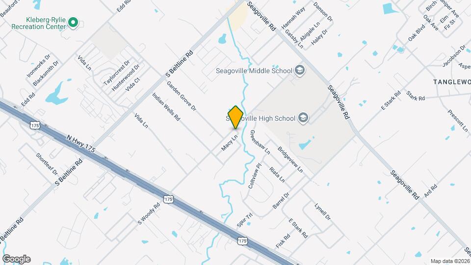 1401 Macy Ln Mapa y Detalles de la Ubicación