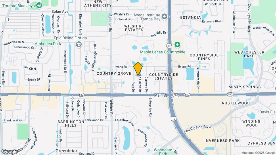 2760 Belle Haven Dr Map and Location Details