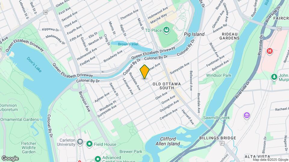 49 Grosvenor Ave Map and Location Details