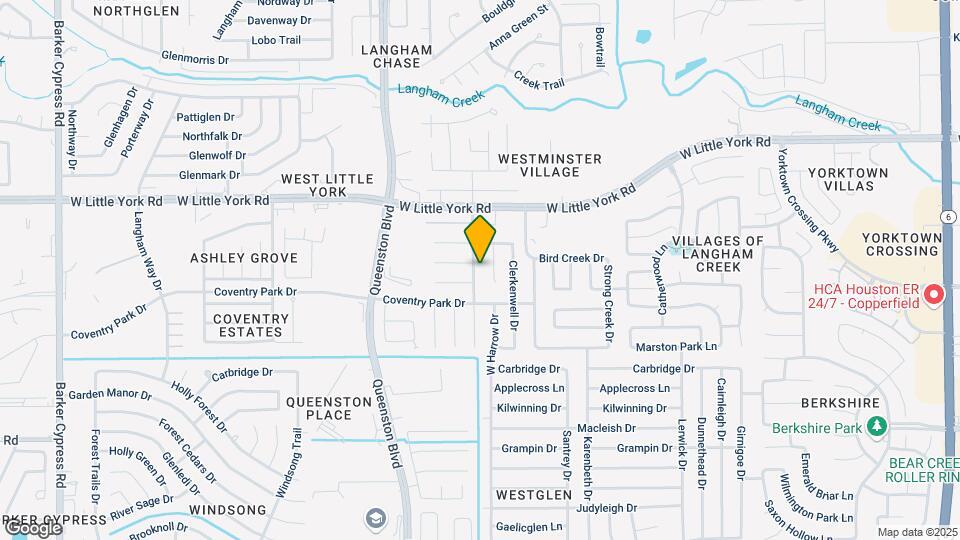 5826 Westminster Village Dr Map and Location Details