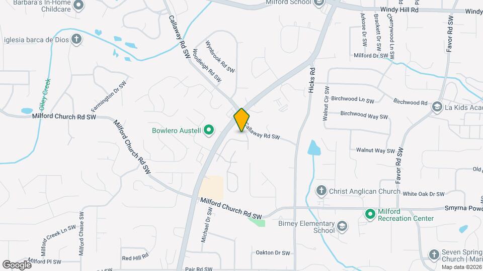 2804 Crest Ridge Way SW Map and Location Details