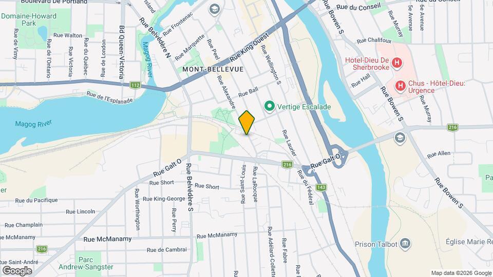 333 Alexandre Rue Map and Location Details