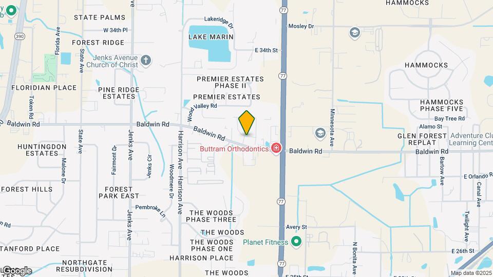 206 Baldwin Rowe Cir Map and Location Details