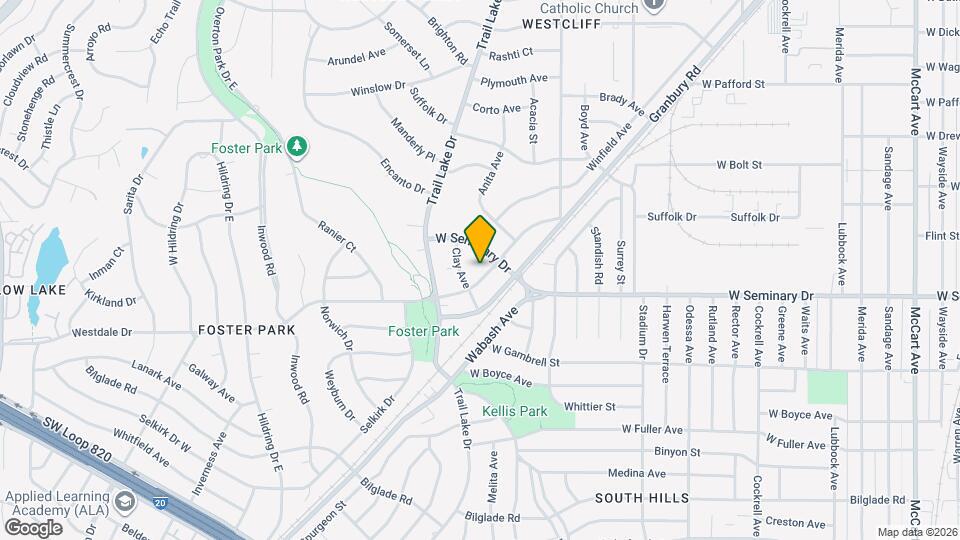 3558 South Dr Map and Location Details