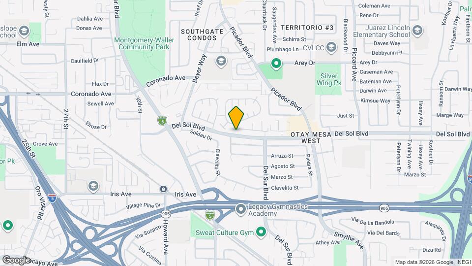 3434 Del Sol Blvd Map and Location Details