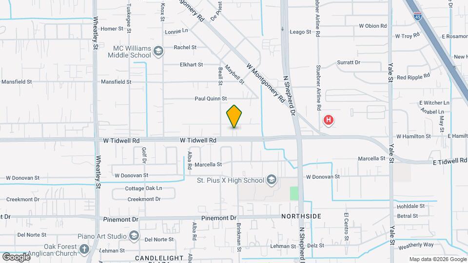 778 W Tidwell Road #C C, Unit 18-415 Map and Location Details