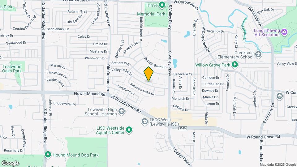 1149 Valley Oaks Dr Map and Location Details