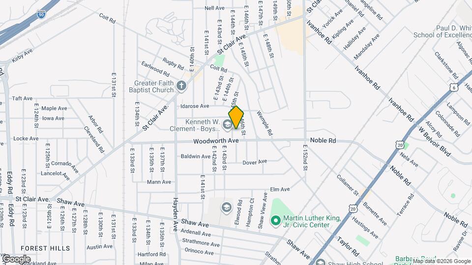 1209 E 145th St, Unit Down Mapa y Detalles de la Ubicación