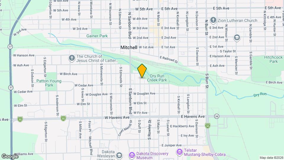 420 S Duff St Map and Location Details