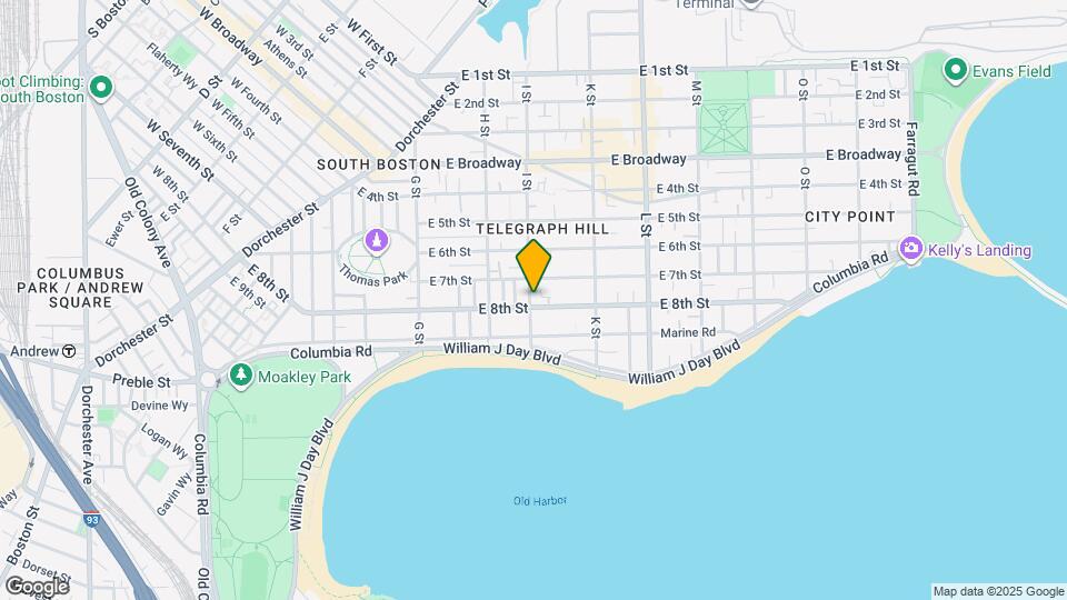 544 E 8th St, Unit 3 Map and Location Details