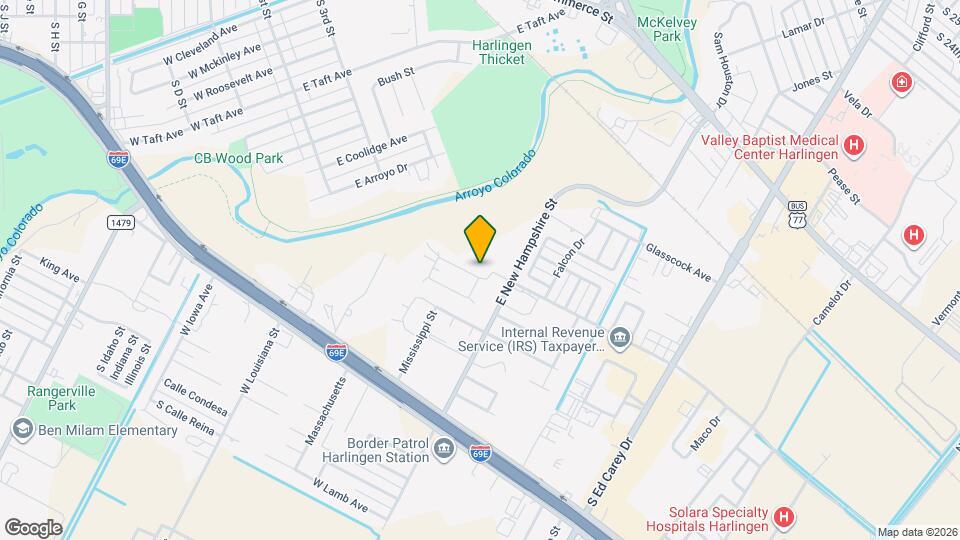 3613 N Arroyo Park Ln Map and Location Details