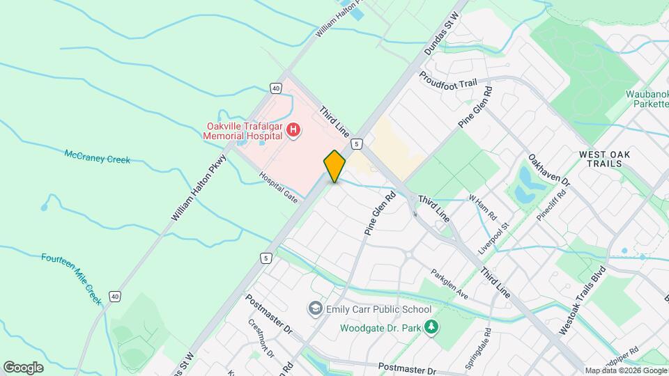 2319 Stone Glen Crescent Map and Location Details