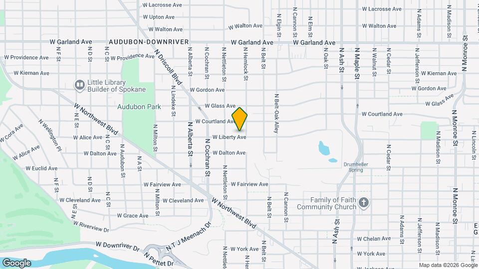 2312 W Liberty Ave Map and Location Details