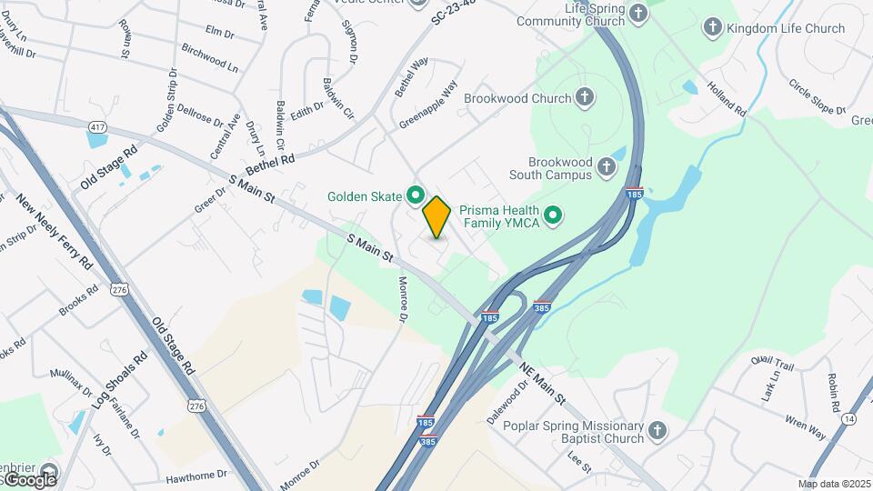 208 Clearwood Dr Map and Location Details