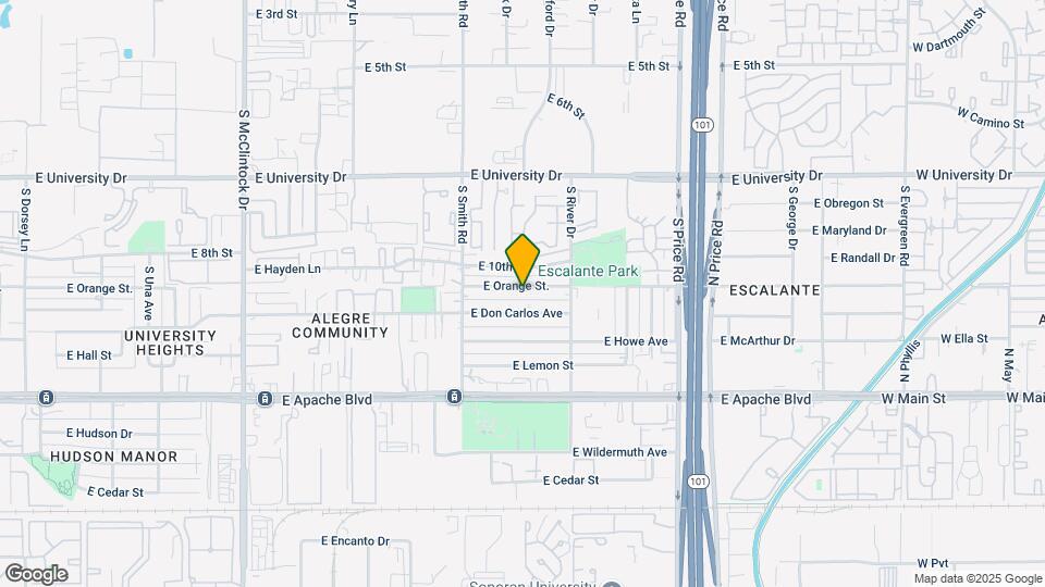 2055 E Orange St. Map and Location Details