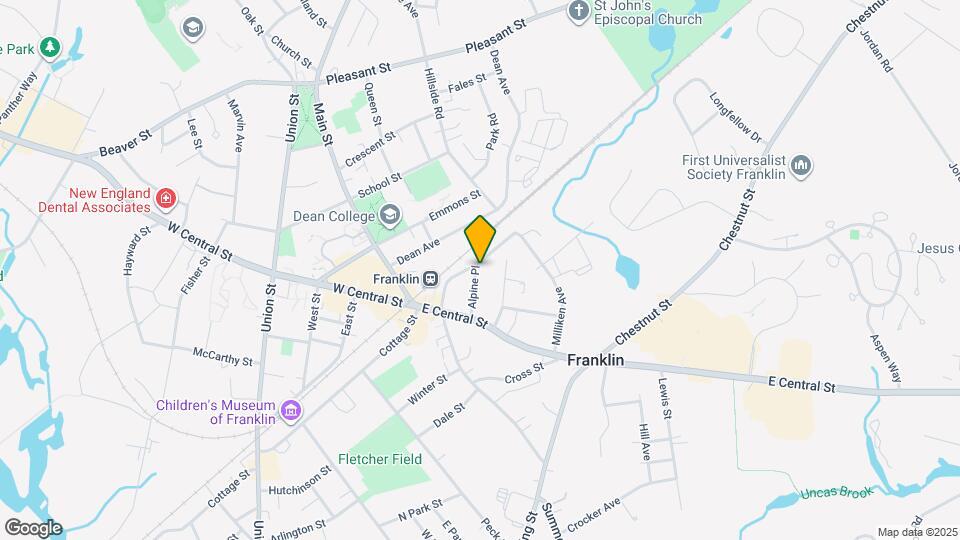 43 Alpine Pl Map and Location Details