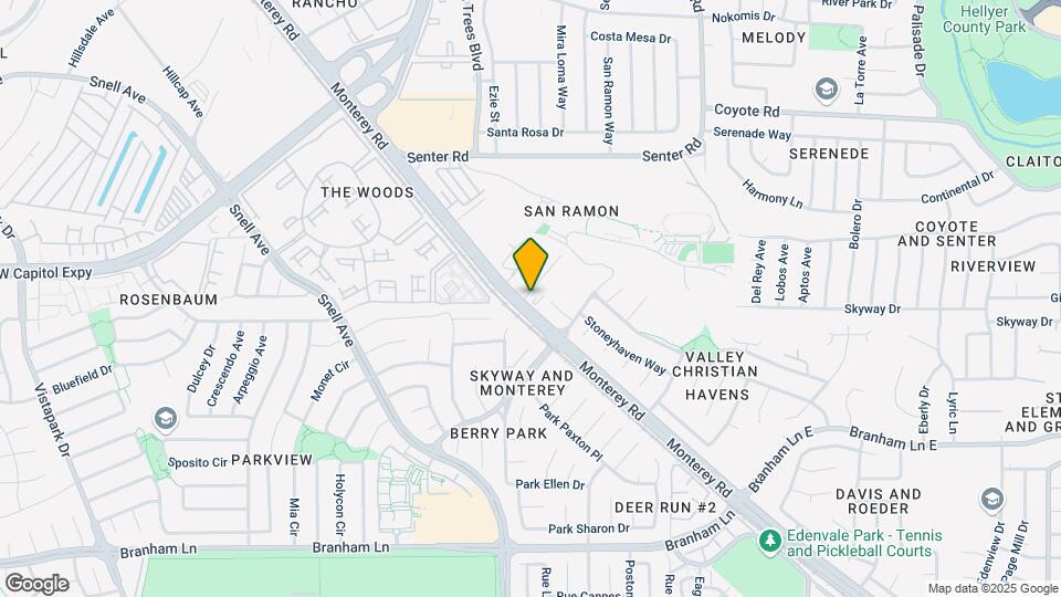 4320 Monterey Hwy Mapa y Detalles de la Ubicación