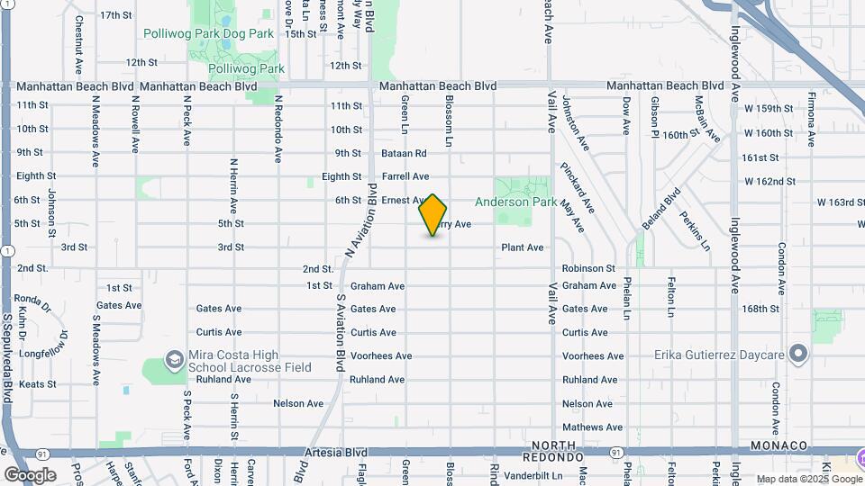 2015 Plant Ave Map and Location Details