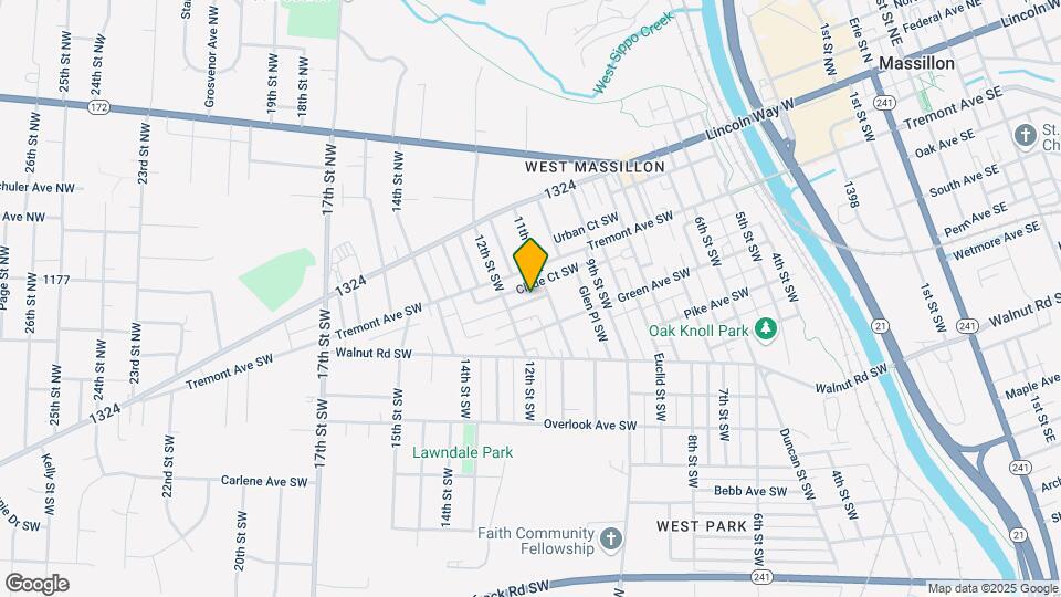 1126 Borden Ave SW Map and Location Details