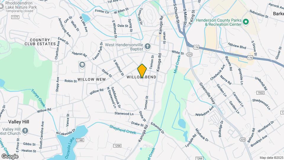 580 Courtwood Ln Map and Location Details