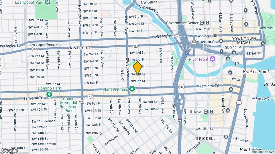 518 SW 7th Ave Map and Location Details
