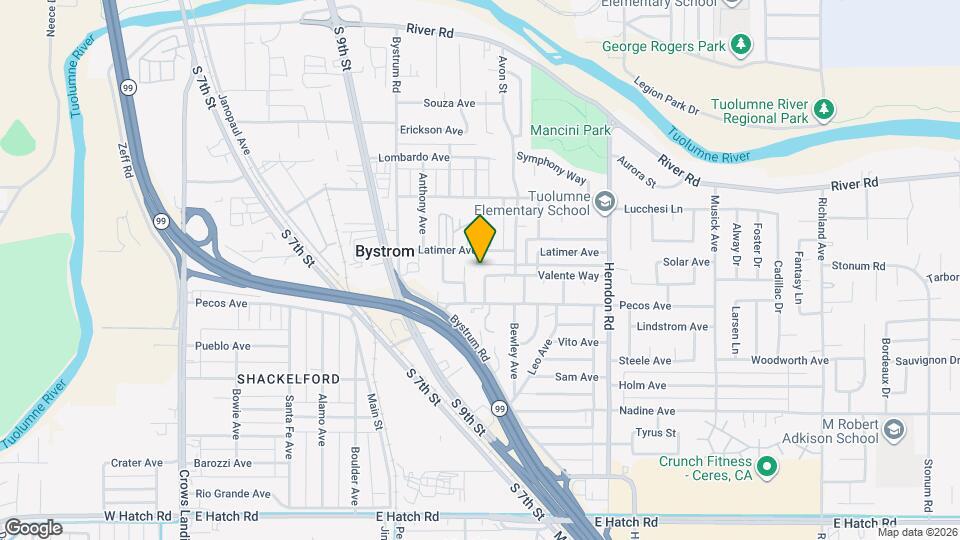 901 Valente Way Map and Location Details