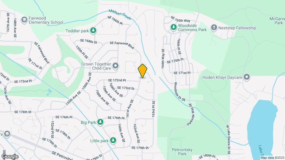 17120 161st Ave SE Mapa y Detalles de la Ubicación