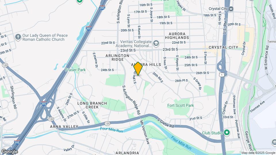 1114 S Oakcrest Rd Mapa y Detalles de la Ubicación