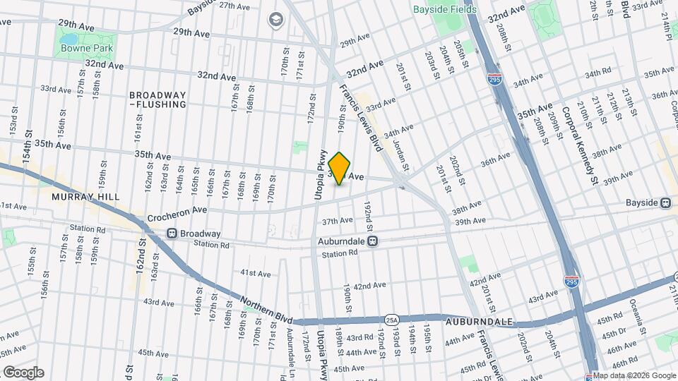 35-25 190th St Map and Location Details