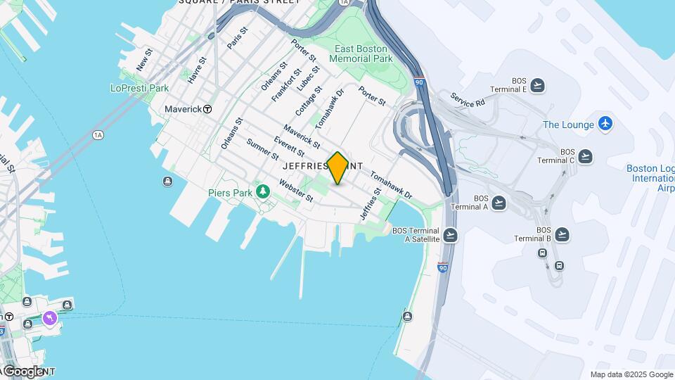 464 Sumner St, Unit 4 Map and Location Details