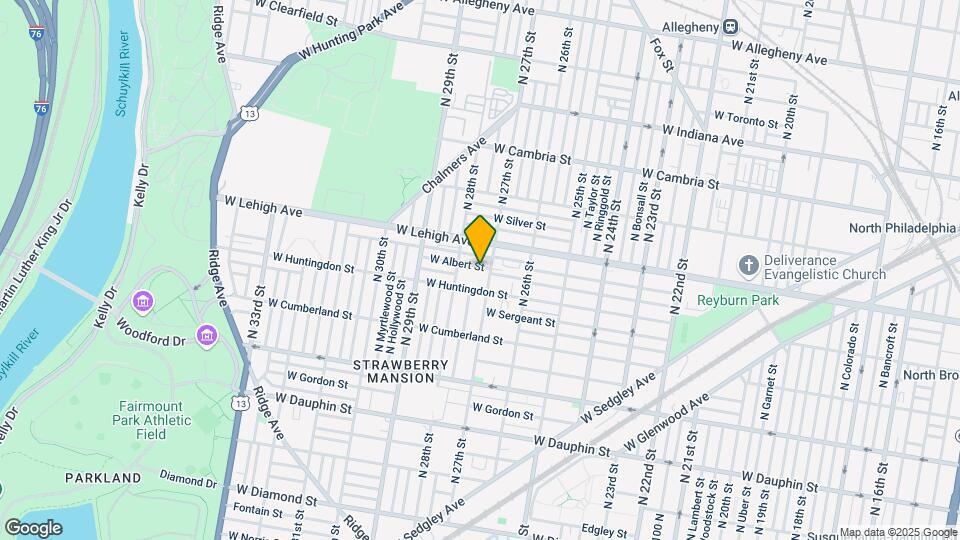 2714 W Albert St Mapa y Detalles de la Ubicación