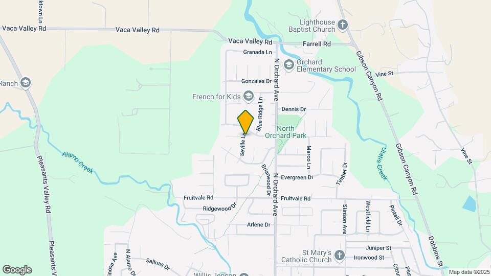 693 Seville Ln Map and Location Details
