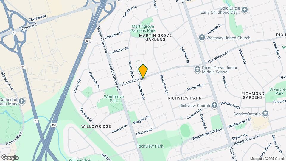 391 The Westway Map and Location Details