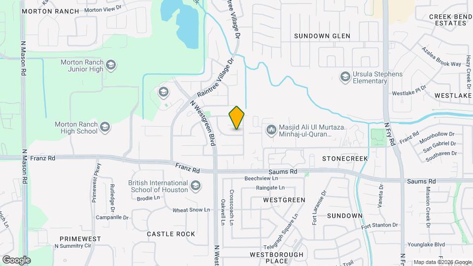 2510 Silver Cypress Dr Map and Location Details