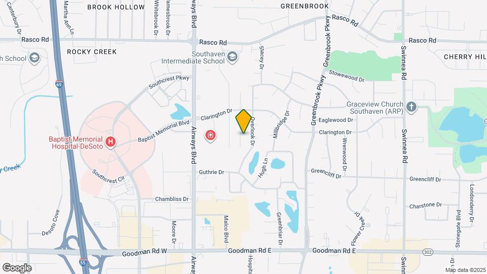 7594 Iris Dr Map and Location Details