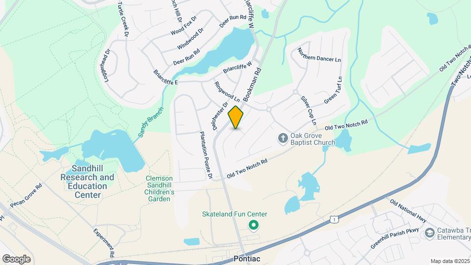 543 Silver Spoon Ln Map and Location Details